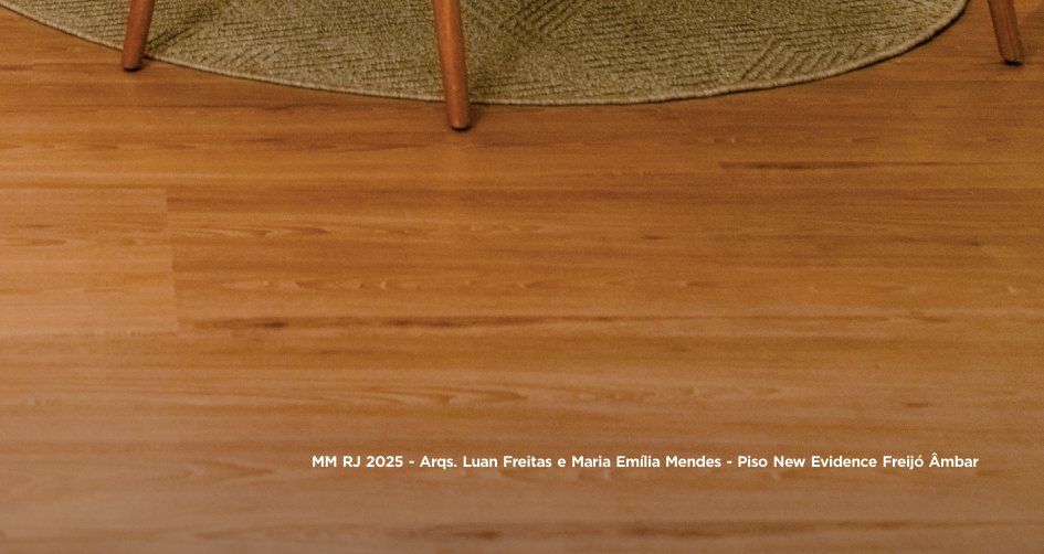 Ambiente decorado com piso laminado Eucafloor